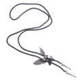 thumbnail image 4 of Hombres Leather Eagle Rodeo Bolo Tie - Plata antigua Sunnimix Vintage Eagle Bolo Tie, 4 of 8
