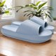 thumbnail image 5 of Zapatillas de almohada con suela gruesa zapatillas de casa antideslizantes para interiores para mujeres y hombres, 5 of 6
