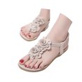 thumbnail image 3 of WILLBEST Sandalias Flexibles De Mujer, Cómodas, Transpirables, Planas, Informales, Para Playa, Para Uso Diario, Calzado Ligero De Verano, 3 of 9