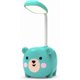 thumbnail image 1 of Desk Lamp with Pen Holder, LED Desk Lamp for Child,Desk Lamp Cartoon LED Foldable Hose Eye Protection Rechargeable Table Light for Reading Study(Blue), 1 of 1