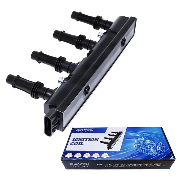 Paquete de bobinas de encendido RAWOK compatible con Chevy Cruze Sonic Trax Volt Cadillac ELR Buick Encore 1.4 L Turbo