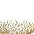thumbnail image 4 of Benzara BM205202 Industrial Style Metal Bowl with Intricate Mesh Design, Gold - Set of 2, 4 of 4