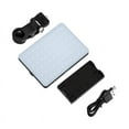 thumbnail image 1 of RGB LED Phone Selfie Light 2000Mah Battery Rechargeable Video Fill Light Portable 3 Lighting Mode Video Light, 1 of 5