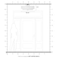 thumbnail image 2 of Livex Lighting - Meridian - 6 Light Semi-Flush Mount in Modern Style - 30 Inches, 2 of 14