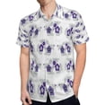 thumbnail image 4 of High Quality Hawaiian Shirts for Men Short Sleeve Aloha Beach Shirt Floral Summer Casual Button Down Shirts Blouses R2ZCX4, 4 of 7