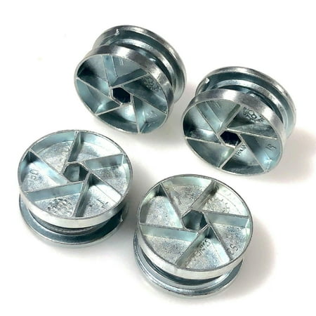 

Replacement Bed Frame Cam Wheel Locks Compatible with IKEA Part 114670 (MALM SONGESAND BRIMNES) (Pack of 4)