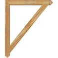 thumbnail image 3 of Ekena Millwork 4"W x 40"D x 48"H Traditional Arts & Crafts Rough Sawn Bracket, Western Red Cedar, 3 of 4