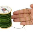 thumbnail image 3 of IBA Indianbeautifulart All Purpose Woolen ThreadGreenColor Friendship Bracelets Floss Embroidery Sewing Thread Lightweight Weaving Crochet Thread Pack Of1, 3 of 6