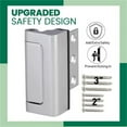 thumbnail image 5 of Alloy Reinforced Door LockMetal Material. For Hotel, Guesthouse, Interior Doors, Easy Installation, Portable, 5 of 7