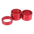 thumbnail image 5 of 1 Set Bicycle Road Front Headset Spacer for Bicycle Handlebar Stem Spacers  28.6mm Fit for 1 1/8 in Red 5 10 mm, 5 of 6
