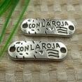 thumbnail image 5 of K-KED 60 Pcs Tibetan Silver Conlaroja Connectors 35X12X2MM S4428 DIY Delicate Jewelry Making, 5 of 6