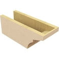 thumbnail image 5 of Ekena Millwork 6"W x 6"H x 16"L Monterey Woodgrain TimberThane Rafter Tail, Primed Tan, 5 of 6