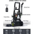 Lanzche Electric Pressure Washer, Power Washer 4100 PSI with 4 Nozzles