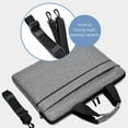 thumbnail image 3 of Terylene Laptop Shoulder Bag Compatible with Laptop 14.1inch,Computer Bag For Men Women, 3 of 5