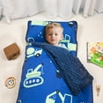 thumbnail image 7 of Primlect Nap Mat, 55" x 22" x 2", Thickened Sleeping Bags with Removable Pillow, for Daycare, 7 of 7