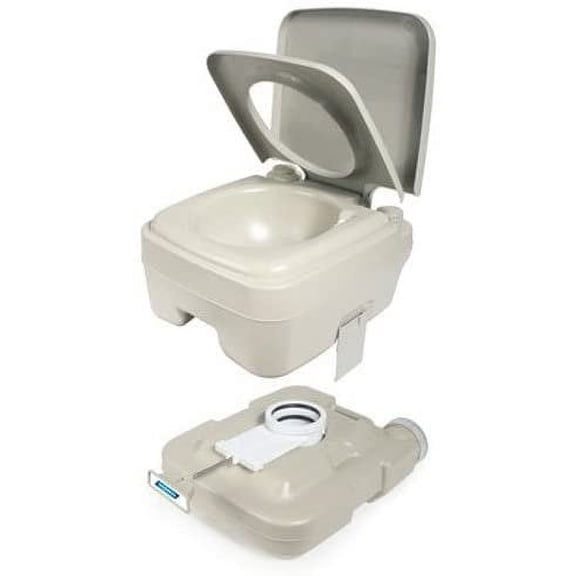 Camco 2.6-Gallon Portable Travel Toilet – Polymer (41531)