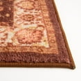 thumbnail image 6 of Rugs.com Medina Collection Rug – 5 Ft Square Coffee Brown Medium Rug Perfect For Living Rooms, Kitchens, Entryways, 6 of 9