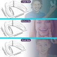 Kids Mouth Guard Blue for Grinding Teeth 4 Pack Moldable Night Guards