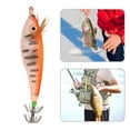 thumbnail image 4 of Señuelo de pesca Irfora Jig de calamar luminoso de 6 cm / 8 cm pesca señuelo de camarones de madera señuelo de calamar jibia señuelo cebo Irfora Señuelo de pesca, 4 of 7