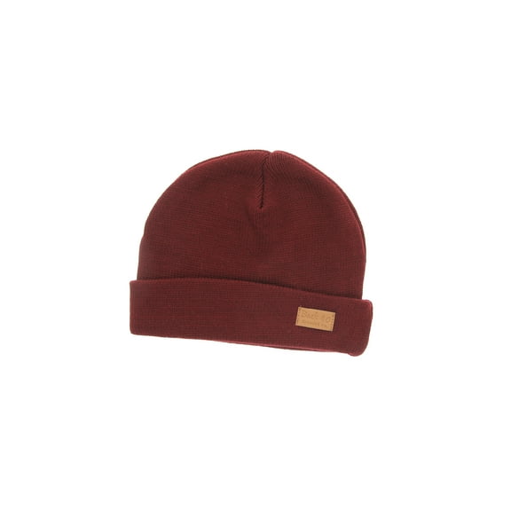 Four Seam Cuffed Beanie Unisex Maroon Thick and Warm Knit Winter Hat by Back 40
