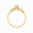 thumbnail image 5 of 1.00 TCW Lab Grown Diamond Marquise Cut Solitaire With Accents Engagement Ring 14K Yellow Gold, 5 of 5