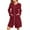 Multicolor3, variant on Besolor Christmas Robes for Women Printed Long Sleeve Crewneck Bathrobes Comfy Nightgown Sleepwear with Pockets