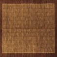 thumbnail image 1 of Ahgly Company Indoor Square Abstract Brown Modern Area Rugs, 4' Square, 1 of 4