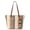 Tobacco Batik Woven, variant on Banyan Shoulder Tote , Woven