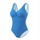 thumbnail image 4 of Trajes de baño de una pieza para mujer Traje de baño de color sólido de moda para mujer Traje de baño sin espalda Traje de baño para mujer, 4 of 8