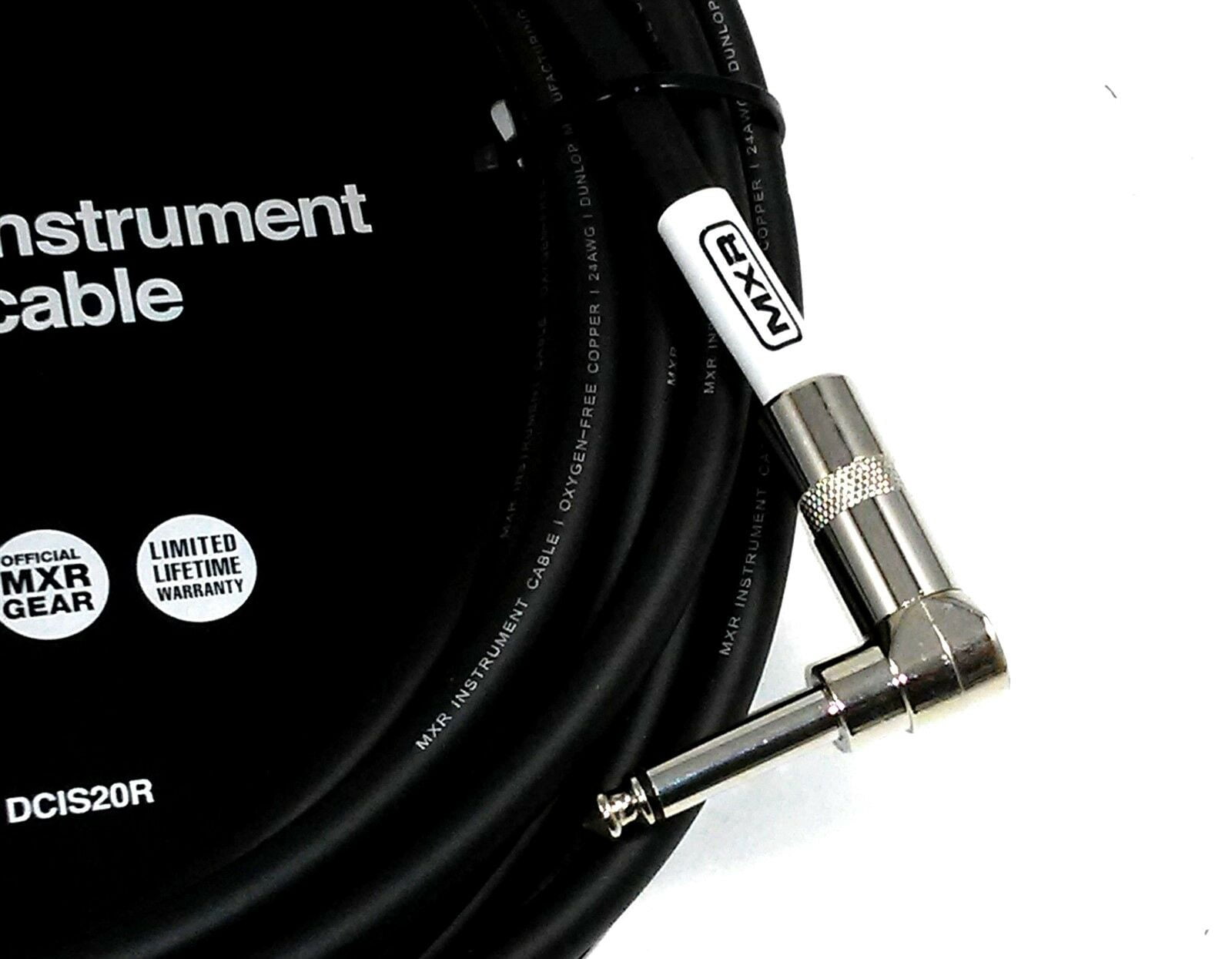 DUN-DCIS20R MXR DCIS20R Instrument Cable Right Angle 20'