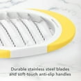 thumbnail image 5 of Tovolo Citrus Slicer & Wedger Tool - Premium Dual Blade Lemon, Lime, and Orange Cutter Creates 8 Uniform Wedges and 6 Slices, Perfect Bar Tool, Anti-Slip Base, Stackable, BPA-Free, Dishwasher Safe, 5 of 7