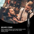 thumbnail image 3 of Shisuyan Beard Combs Black 4Pcs 12X2.5Cm Plastic, 3 of 8