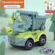 thumbnail image 1 of TITOUMI Desmonta el coche de juguete de ingeniería de dinosaurios, vehículo de juguete de montaje de bricolaje Tyrannosaurus para niños, vehículo de transporte Triceratops, 1 of 8