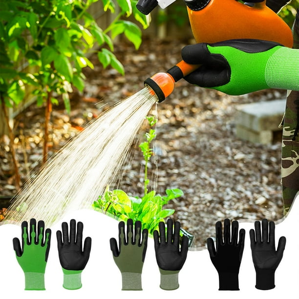 Guantes de horticultura, talla M, protección de TPE, para plantar, jardinería al aire libre, multiusos, seguridad laboral, resistentes. Blaxill