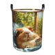 thumbnail image 1 of Fotbe Lazy Home Style Guinea Pig Cesto de Ropa con Asas, Cesto Impermeable de Gran Capacidad, Bolsa de Lavado para Dormitorio, Cesto de Ropa con Ruedas y Asas-Medium, 1 of 6