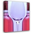 thumbnail image 1 of C. Thomas McNemar 15x18 Gallery Wrapped Canvas Wall Art Titled - Wine Glass and Bottles, 1 of 4