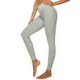 thumbnail image 5 of DODOING Women's High Waist Yoga Pants Tummy Control Workout Ruched Butt Lifting Stretchy Leggings Textured Booty Tights, 5 of 6