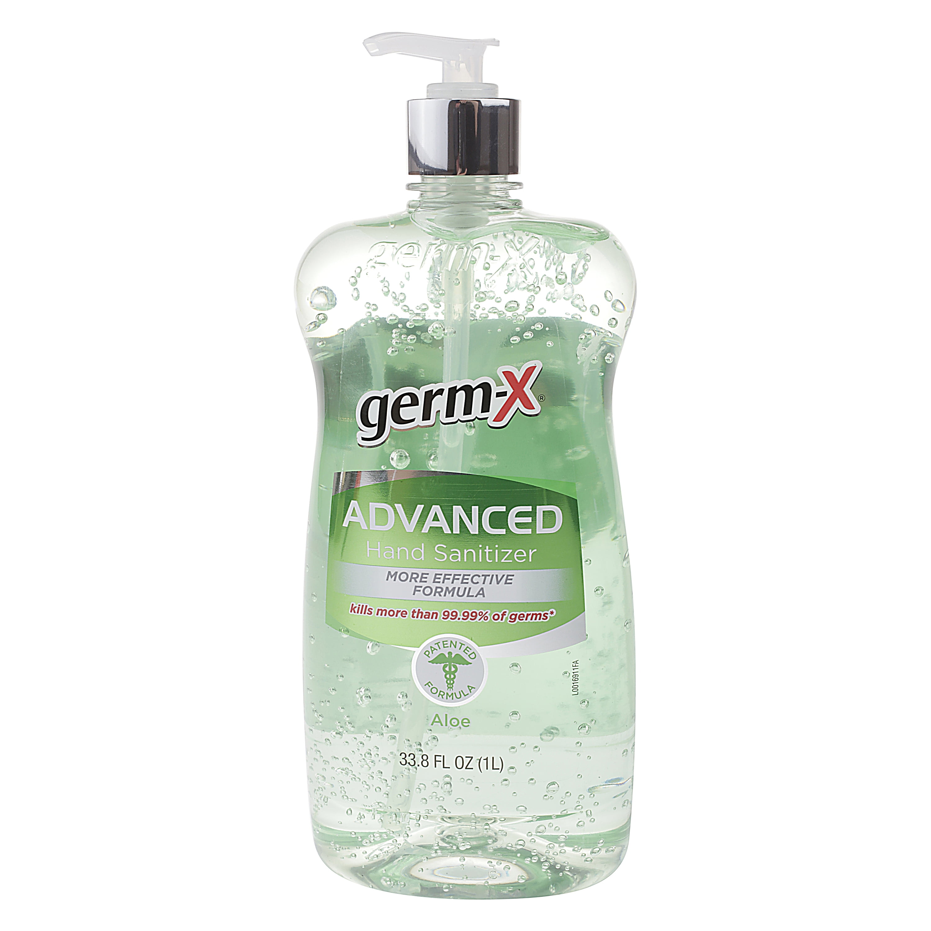 Germ-X Aloe Advanced Hand Sanitizer, 33.8 fl. oz. (1L) by Supplier Generic