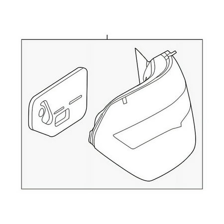 Genuine OE Mercedes-Benz Tail Lamp Assembly - 212-906-07-57