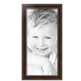 thumbnail image 2 of ArtToFrames 10" x 21" Classic Burgundy Picture Frame, 10x21 inch Brown Wood Poster Frame (WOM-4927), 3 Pack, 2 of 6