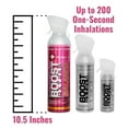 thumbnail image 5 of (12 pack) Boost Oxygen Portable Canned Oxygen, Pink Grapefruit, 10L, 5 of 6