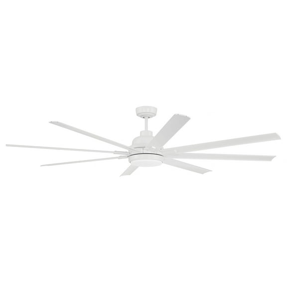 Craftmade Lighting - Rush - 8 Blade Ceiling Fan with Light Kit-15.04 Inches Tall