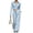 Sky Blue #5, variant on WULMLEO Womens 2 Piece Tracksuit Outfits Quarter Zip Long Sleeve Crop Top And Drawstring Wide Leg Pants Loungewear Sets With Pockets Light Gray M