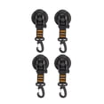 thumbnail image 1 of Ganchos de ventosa de vacío de 4 piezas, resistentes y de gran potencia, con gancho de seguridad para Naranja, 1 of 9