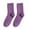 Purple, variant on Travelwant Women Warm Super Soft Plush Slipper Sock Winter Fluffy Microfiber Crew Socks Casual Home Sleeping Fuzzy Cozy Sock