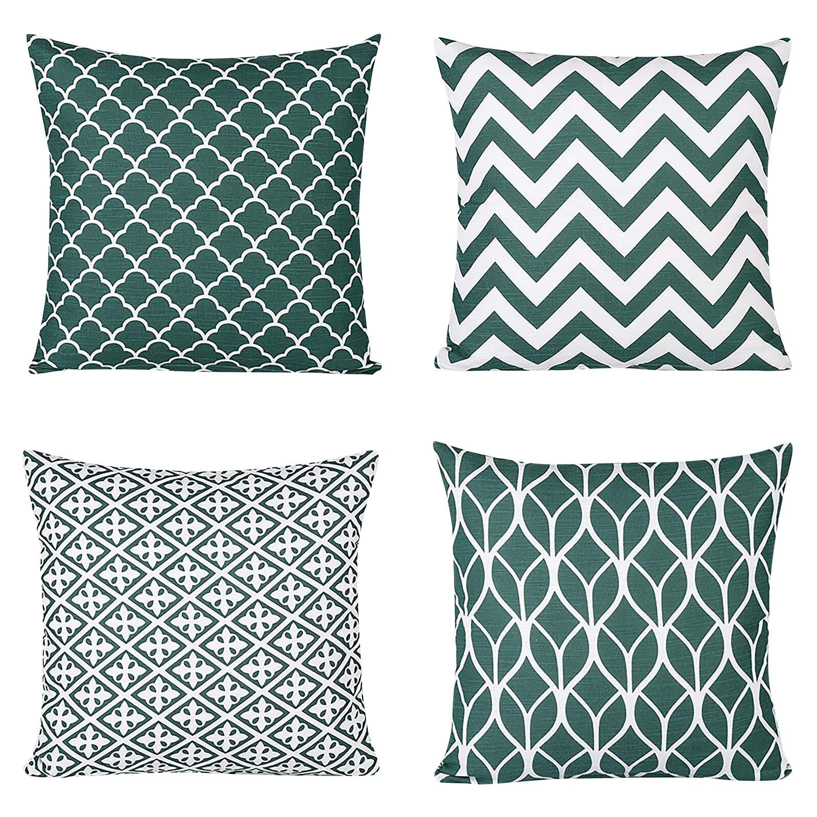 Decorative Throw Pillow Covers Set of 4 Couch Pillows Cushion Cover for ...