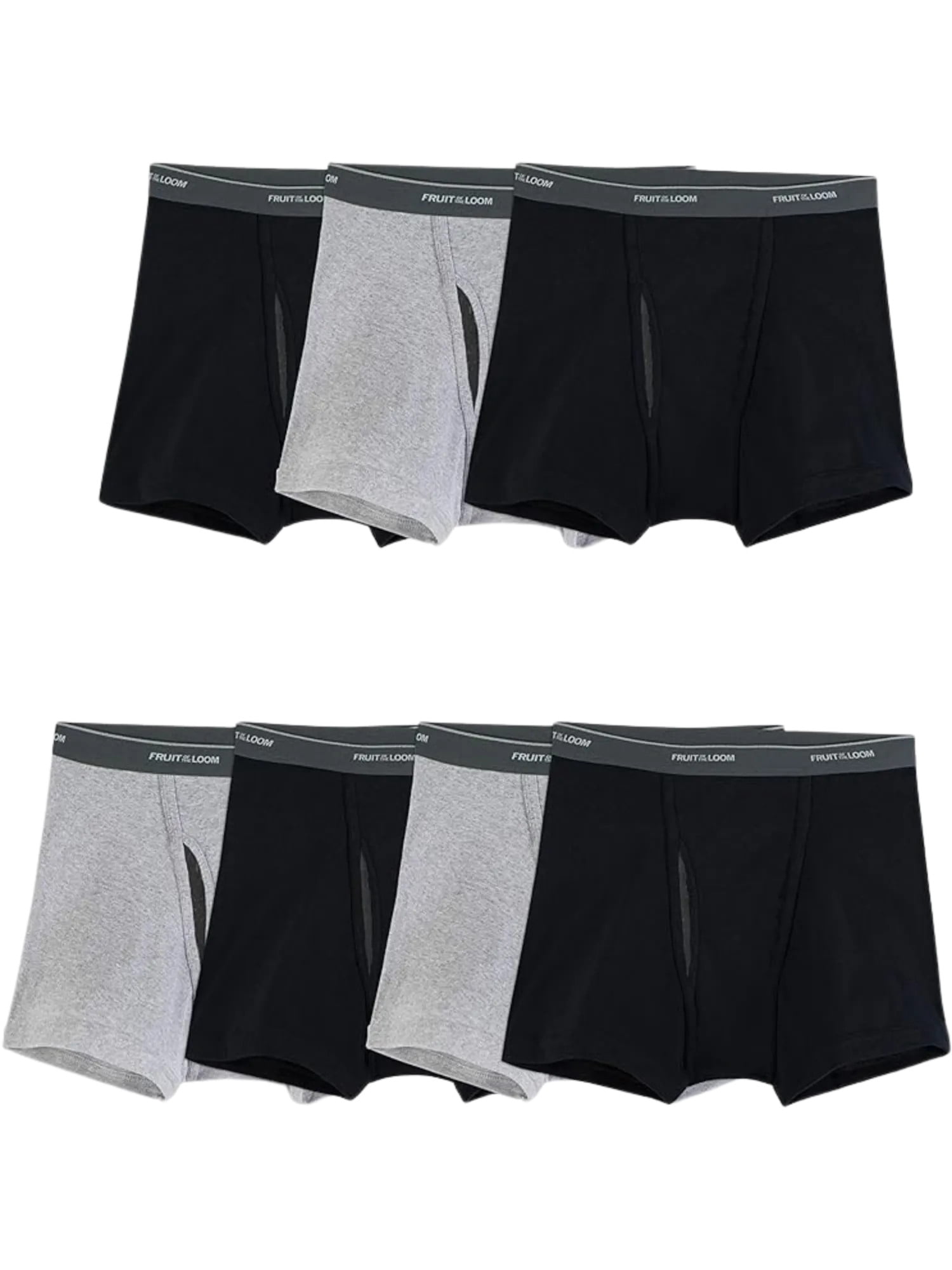 Fruit of the Loom Men's CoolZone Boxer Briefs, Moisture‑Wicking, Mesh Fly, No Ride Up, Multipacks, Sizes S-3XL