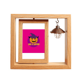 thumbnail image 1 of Halloween Happy Jack Calabaza Light Marco giratorio de madera 4x6, 1 of 3