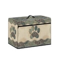 thumbnail image 2 of HELLHERO Sewing Machine Covers Paw Print Flower Design Universal Dust Covers Polyester Material Daily Uses, 2 of 8