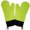Green, variant on Extra Long Heat Resistant Gloves BBQ Grilling Cooking Oven Mitts 500℉ Waterproof